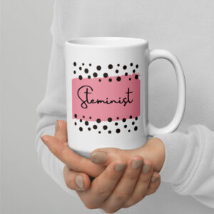 White Glossy Steminist Mug