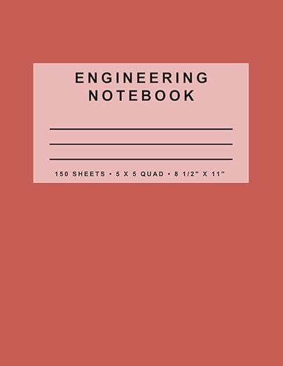 Engineering Notebook: Spring 2026 (Burnt Sienna)