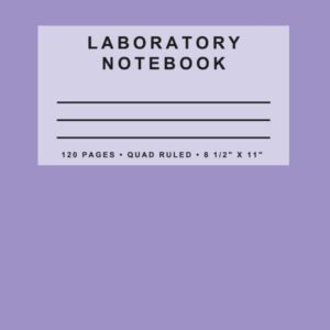 Lab Notebook: Scientist Pastels Collection (Iris Violet)