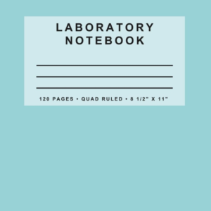 Lab Notebook: Scientist Pastels Collection (Microfluidic Aqua)